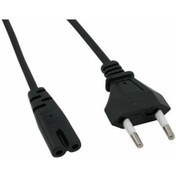 Resim Ac Power Güç Laptop Kablosu 220 Volt Priz Fiş Tv Teyp Elektrik 