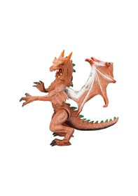 Resim Standlı Ejderha Figürü 13 Cm - Kahverengi Hayvan 