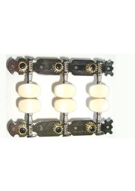 Resim Maxtone Gm22s Burgu Seti 3+3 - Akustik Gitar İçin 