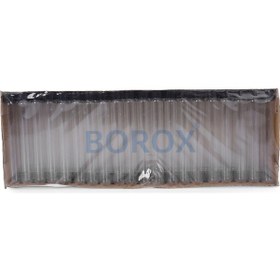 Resim Borox Cam Deney Tüpü Kapaklı Test Tüpü 20 x 150 MM 100 Adet 