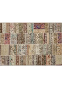 Resim Estetik Ve Çekici Patchwork Halı 230x160 Cm 6357 