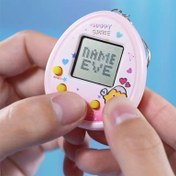 Resim Anahtarlık ile Taşınabilir Sanal Evcil Hayvan Oyun Konsolu - Sevimli Karikatür Tasarım, Etkileşimli Özelliklere Sahip Elde Taşınan Mini Elektronik Evcil Hayvan Makinesi, 2 AA Pil Dahil, Hareket Halinde Eğlence İçin İdeal, Oyun Odası Aksesuarları 