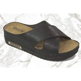 Resim Neon Kadın Anatomik Comfort Dolgu Taban Terlik 