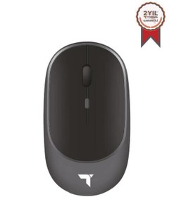 Resim Torima TM-16 Gri Kablosuz Çift Modlu Sessiz Mouse Fare 