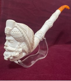 Resim AKTAS Lületaşı Battal Boy Sultan Model Pipo 25-30cm Özel Kutu 7171710024 