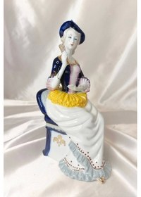 Resim El İşi Seramik Biblo Heykel Yelpaze 