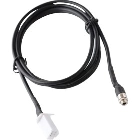 Resim Sharplace Araba Ses 3.5mm Kadın Aux Suzuki Hrv Swift Jimny Vitra Için Adaptör Kablosunda (Yurt Dışından) 
