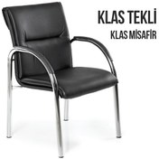 Resim Yarenofıs Ofis Bekleme Sandalye Büro Mısafir Koltuğu 