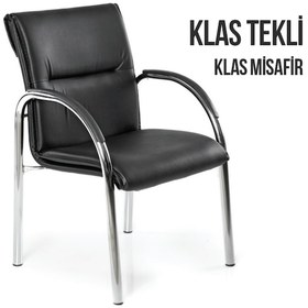 Resim Yarenofıs Ofis Bekleme Sandalye Büro Mısafir Koltuğu 