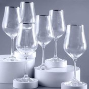 Resim Jumbo Tulipa Platin Meşrubat Bardağı 6'lı 450 ml 
