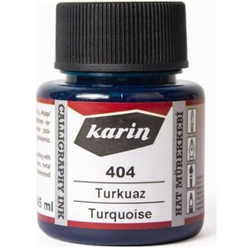 Resim Karin Hat Mürekkebi 45 ml. 404 Turkuaz 