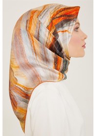 Resim Armine Twill İpek Eşarp 24ya9102 02 - Desenli 