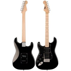 Resim Midex Rph-31bk Solak Elektro Gitar Seti Maple Klavye Strat Kasa Sss Manyetik 