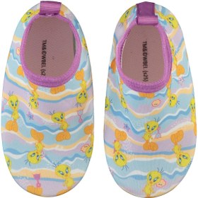 Resim Tweety Baskılı Tabanlı 21-25 Numara Deniz Ayakkabısı - Mavi - Açık Mavi / 22 