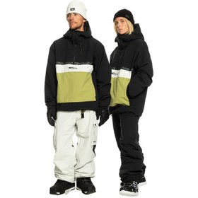 Resim Quiksilver Steeze Unisex Siyah Snowboard Ceketi 