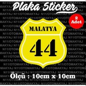 Resim 44 Malatya İl Şehir Plaka Sticker Futbol Spor Kulüb 