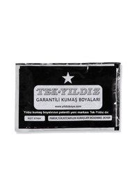 Resim Tekyıldız Tek Yıldız Siyah Kumaş Boyası 