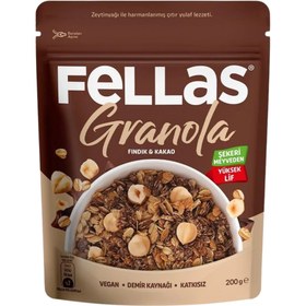 Resim FELLAS Granola - Fındıklı & Kakaolu 200g 