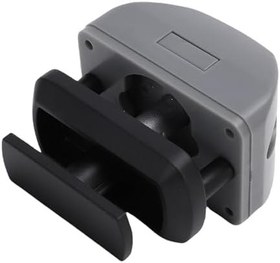 Resim Akozon RV İtme Kabini Mandalı Siyah Galvanik Şok Dayanıklı Anahtarsı Çekmece Kilidi Posta Kutusu Için 