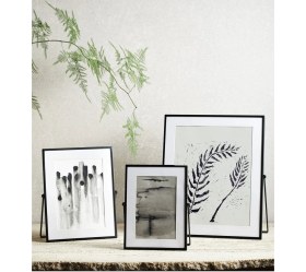 Resim Ince Siyah Şövale Çerçevesi, Şık ve Zarif 