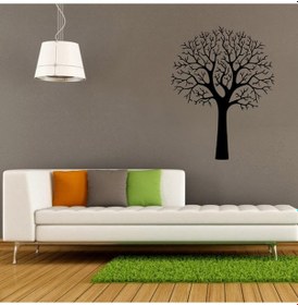 Resim Folyo Sticker Ağaç 200cm Uzunluk Siyah 