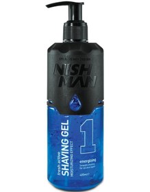 Resim Nishman 1 Energizing Traş Jeli Pompalı 400 ML 