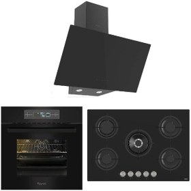 Resim Ferre New Black Mega Ankastre Set ( 11002 + rs035 + d077 ) 