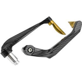 Resim Üniversal Carbon Desenli Manet Koruma Gold Çok Renkli 