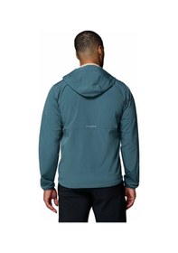 Resim Columbia Tall Heights Iıı Kapüşonlu Erkek Softshell Mont Wo3966 Mavi 