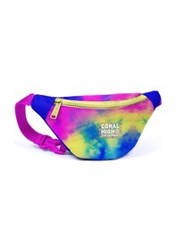 Resim Coral High Renkli Batik Baskılı Kız Çocuk Bel Çantası Çok Renkli 