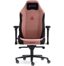 Resim Titanseat Throne Roseum Kumaş Oyuncu Koltuğu Roseum 