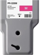 Resim Canon Pfı-320m Magenta Kırmızı Plotter Kartuş Tm-200-300-305 