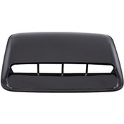 Resim Rogfer Araba Motor Kaputu Dekorasyonu Hava Akışı Çıkış Kapakları Plastik Karbon Fiber Siyah Opsiyonel 