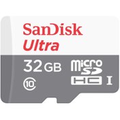 Resim SANDISK 32GB MICRO SD ANDROID 80 MB\u002FS SANDISK SDSQUNS-032G-GN3MN 