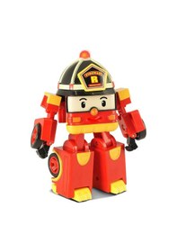 Resim Robocar Poli Işıklı Transformers Robot Figür Roy 