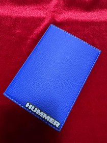 Resim ATTA PAZARLAMA Kabartmalı Pleksi Mavi Deri Hummer Markalı Ruhsatlık, Ruhsat Kılıfı, Ruhsat Cüzdanı, Ruhsat Kabı 