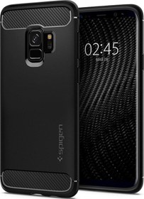 Resim Spigen Galaxy Uyumlu S9 Kılıf Rugged Armor 