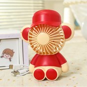 Resim Aurora Sevimli Hayvan Şekilli Mini Yelpaze 