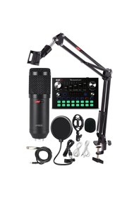 Resim Lastvoice Bm800 Live Plus Set Efektli Ses Kartı Mikrofon Stand Ka 