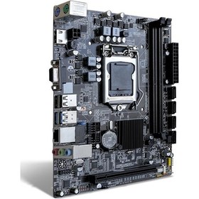 Resim Turbox WorkProf R H110 Intel H110 2133 MHz DDR4 Soket 1151 HDMI VGA mAnakart 