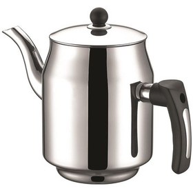 Resim Kahramanlar Paslanmaz Çelik Kahveci Demlik No:5 Gümüş 