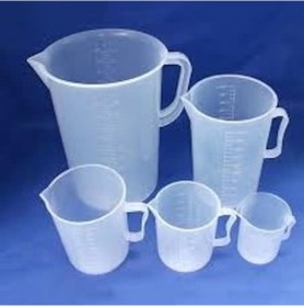Resim Plastik Beher 2000 Ml Kulplu 