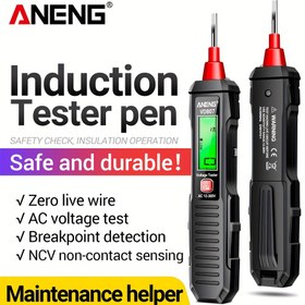 Resim ANENG VD807 Dijital Gerilim Dedektörü Test Kalem AC 12-300V Gerilim Test Cihazları Devre NCV Sensörü Tel Profesyonel Elektrikçi Aracı 
