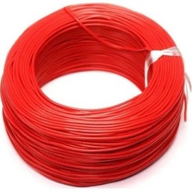 Resim 0.25 MM Çok Damarlı Montaj Kablosu Kırmızı 