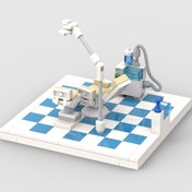 Resim Premium Mini Tuğla Yaratıcı Yapı Blokları Oyuncak - Diş Kliniği Model DIY Set, Çocuklar İçin Mükemmel Noel/Cadılar Bayramı Hediyesi 