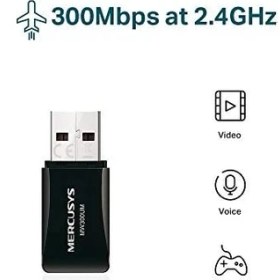 Resim TeknoKapsül MW300UM 300MBPS Kablosuz USB Adaptör 