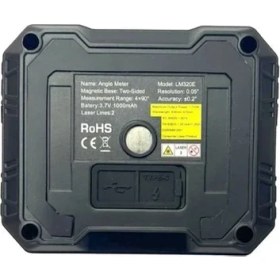 Resim Uni-T LM320E Dijital Açı Ölçer 