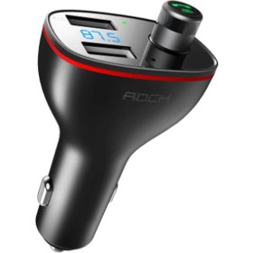 Resim ROCK B300 RAU0621 Bluetooth Fm Transmitter 3400 Mah Araç Şarj Aleti 