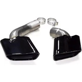 Resim Bmw Egzoz Ucu X5:f15 X6:f16 Set Siyah Boruları İle -m-tech- 3.5i- 