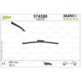 Resim VALEO 574588 SİLENCİO VR278×1 400MM ARKA VIVARO SİLENCİO X-TRM FL 